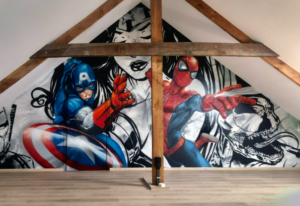 Een unieke kinderkamer met graffiti